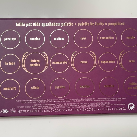 Kat Von D Lolita Palette - Picture 3 of 5